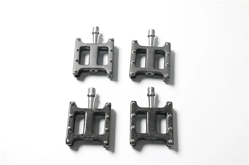 Ultra-Light Full Carbon Fiber Pedal Mountain Highway Bicycle Bearing Pedal Folding Fixed Gear Bicycle Pedal