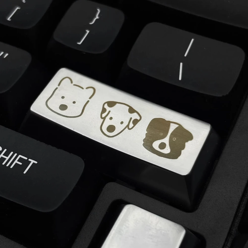 1 Keycap Set Metal 2.25u Enter Key R4 2U Backspace Key for Cross Axis Mechanical Keyboard Personalized Decorative Keycaps