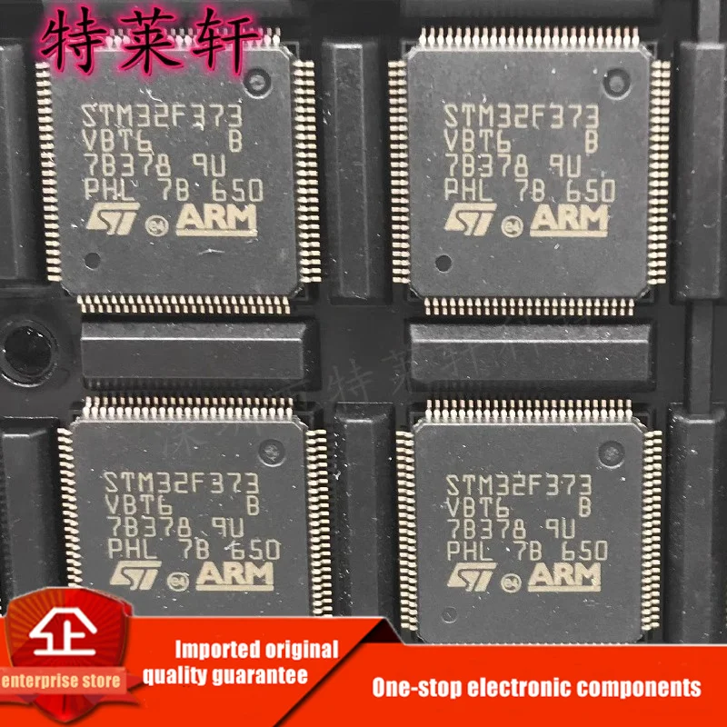 ชิปไมโครคอนโทรลเลอร์ LQFP100 STM32F373 STM32F373VBT6TR STM32F373VBT6ของแท้ใหม่