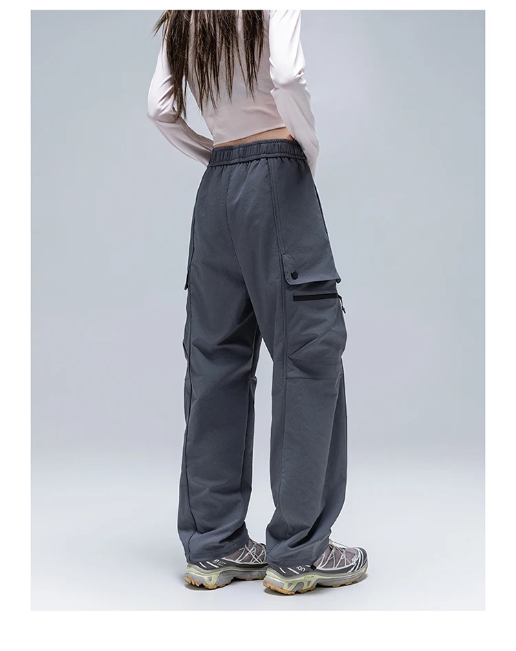 Unisex Teflon Wasserdichte Softshell-Hose - Fluoridfreie, wasserabweisende, schnelltrocknende Wanderhose mit verstellbaren Bündchen – Detail 21