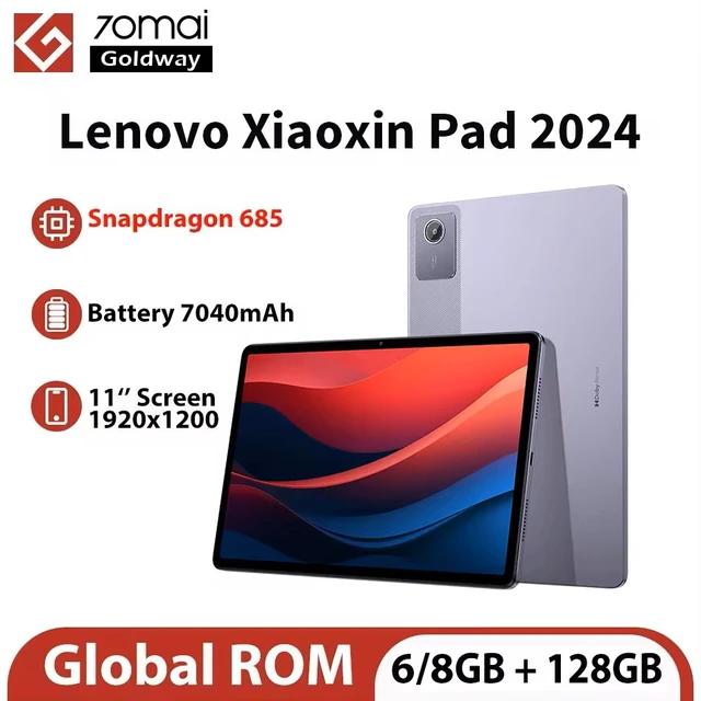 Global Rom Lenovo Tab P11 Xiaoxin Pad 11'' 2k Screen 64gb 128gb Snapdragon  662 Octa Core 7700mah Wifi Google Play Version Tablet - Tablets - AliExpress