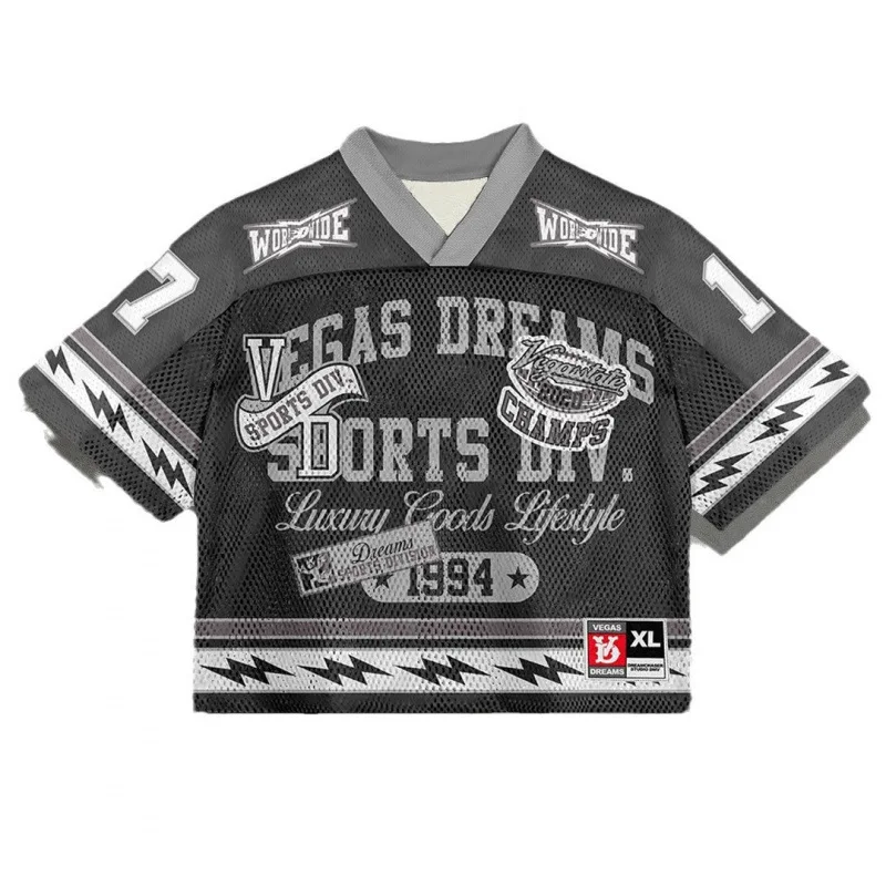 

Short-Sleeved Cross-Border Jersey Men's T-Shirt 25 New Style Amazon Usa Russia Sports Fashion Mesh Quick-Drying 3D