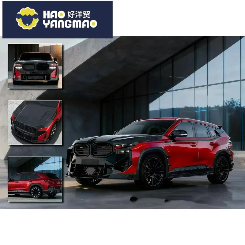 Suitable for Top-Grade FORBMW XM G09 PK Style Dry Carbon Fiber Wide Body Kit Parts