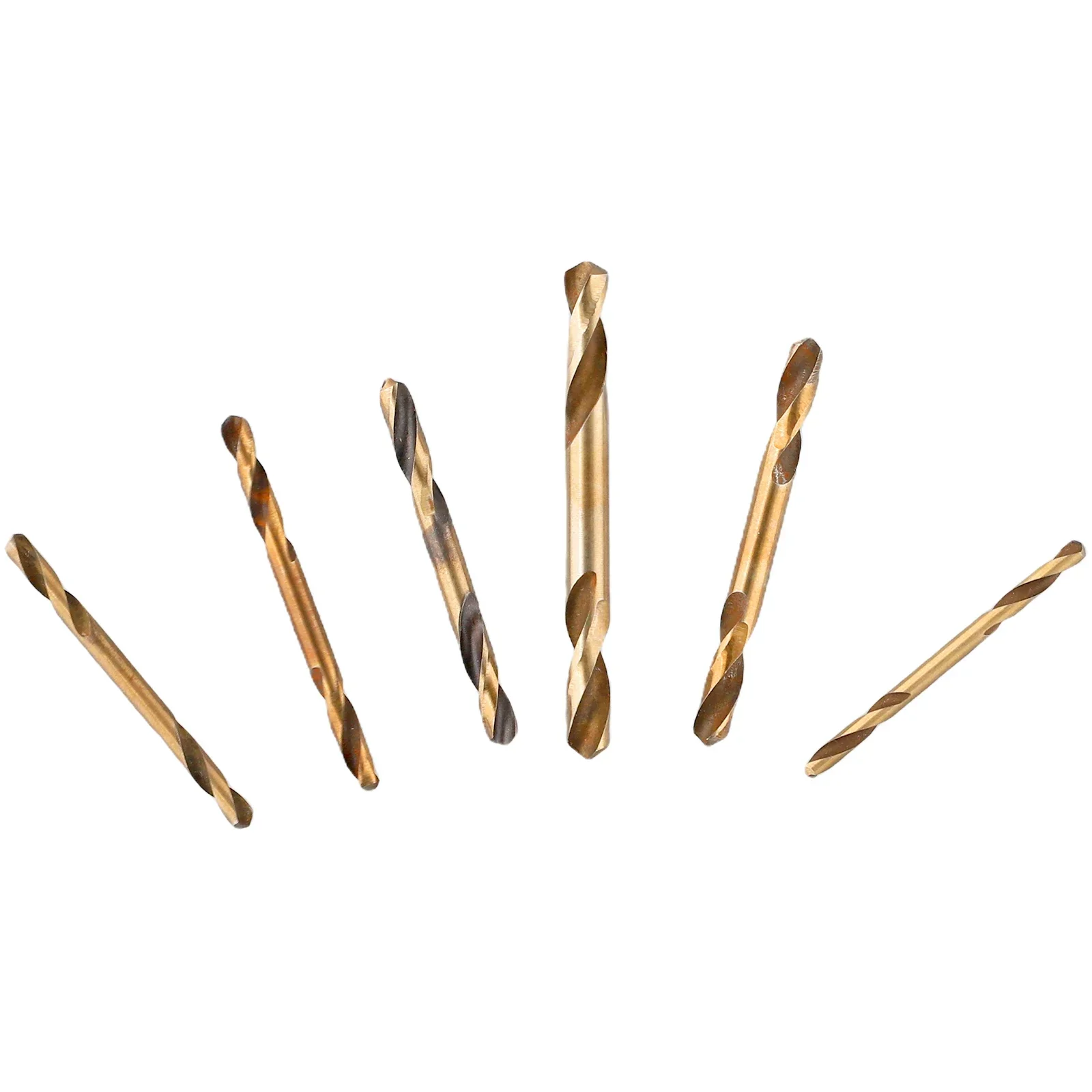 6 PCS Auger Drill Bits Bit HSS Double-headed Double-edged Metal Stainless Steel Ultrahard Drill Iron Drilling 3.0-6.0mm Hot Sale