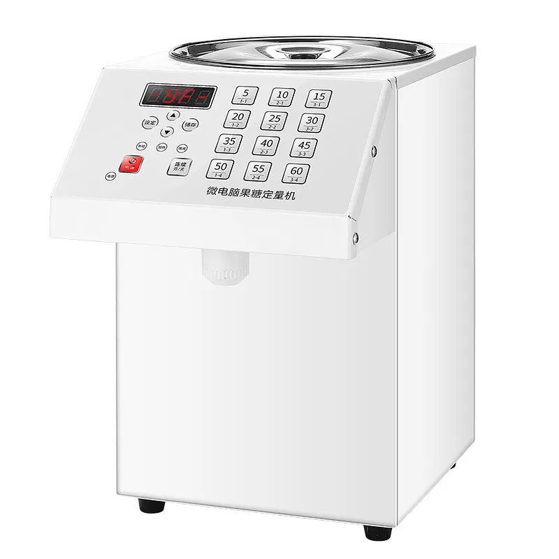 Special equipment for commercial milk tea shop Microcomputer automatic fructose machine