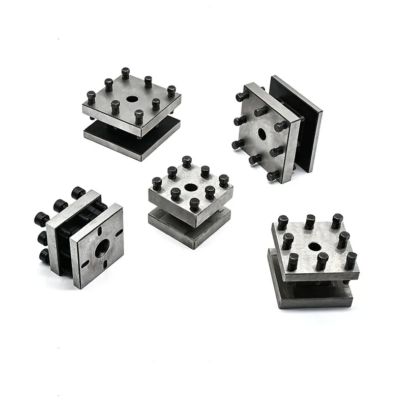 4 Position Square Tool Post, Mini Lathe Tool Holder, Tool Clamp for 210 BVB25 290 Lathe
