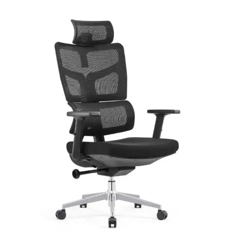 Office Chair Ergonomic Chair Mesh Cloth Explosion-proof Base Lunch Break Office Training Conference Room Chair Wholesale