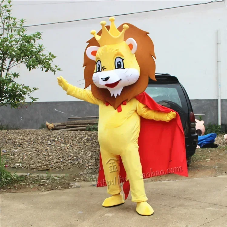 

Disney Lion King Simba Mascot Costume Animal Fancy Outfit Anime Cosplay Kits Mascotte Theme Fancy Dress Halloween Carnival Dress