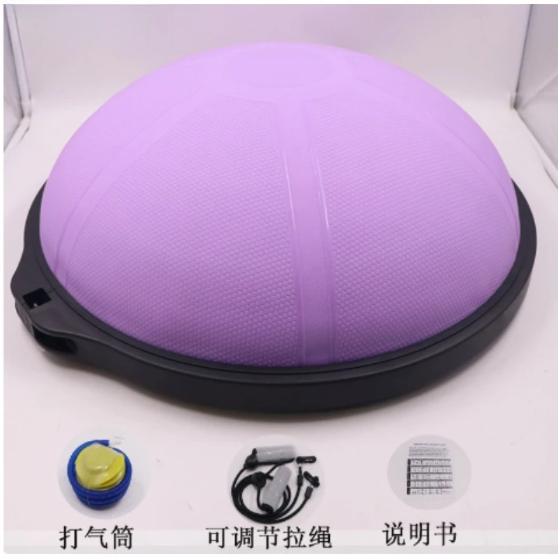 Massage Yoga Half Balance Ball Pilates Fitness Stability Training Hemisphere Exercise Ball