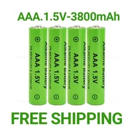 1.5V AAA Battery 3800mAh Rechargeable Battery NI-MH 1.5 V AAA Battery for Clocks Mice Computers Toys So On