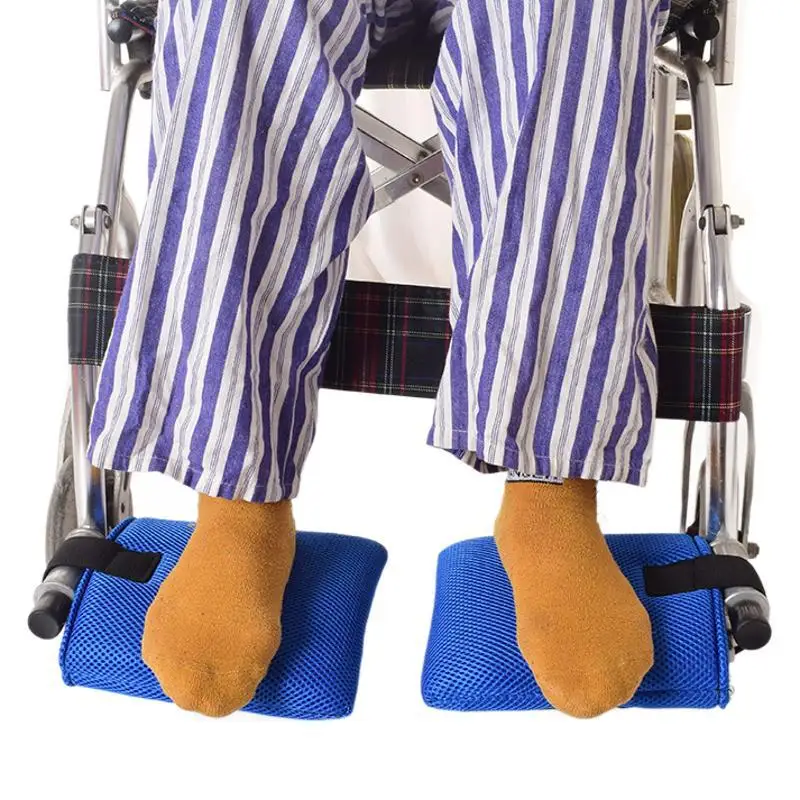 

One Pair Wheelchair Pedal Cover Pedal Soft Cushion Protective Pad Elderly Products Wheelchair Accessories Foot Lifting Pad