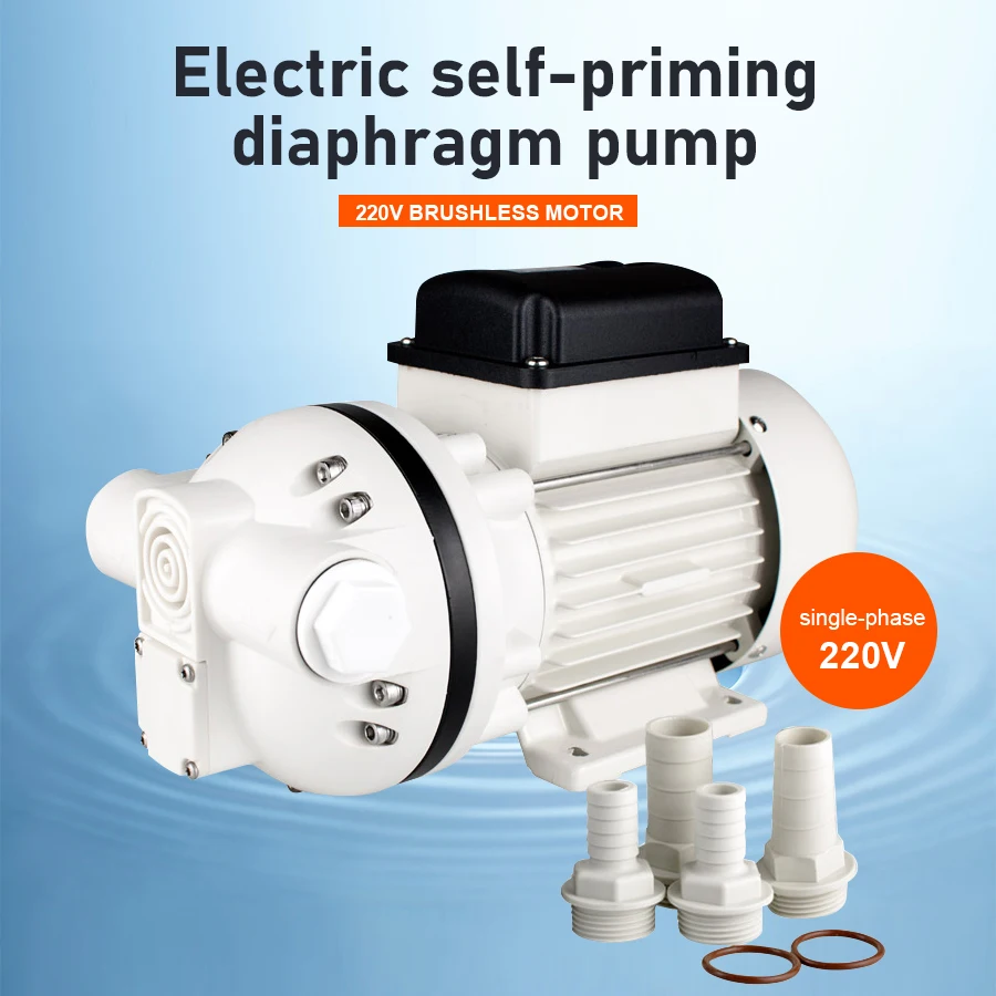 

FL-550 Acid And Alkali Chemical Pump Anti-Corrosion Electric Self-Priming Diaphragm Pump Special Water Pump For Drinking Wine