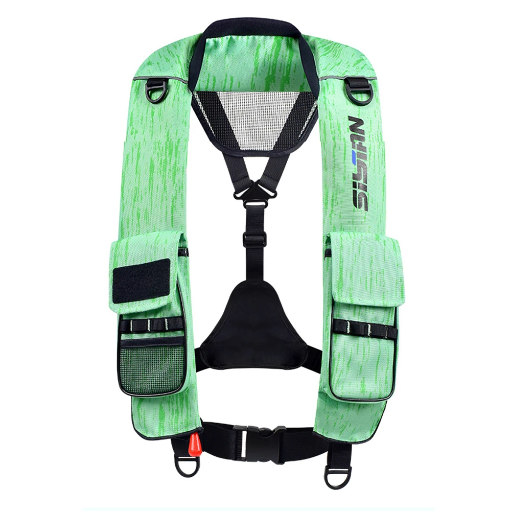 Automatic Inflatable Road Ya Lifejacket Adult Lightweight Marine Fishing Portable High Buoyancy Vehicle Vest Lifejacket