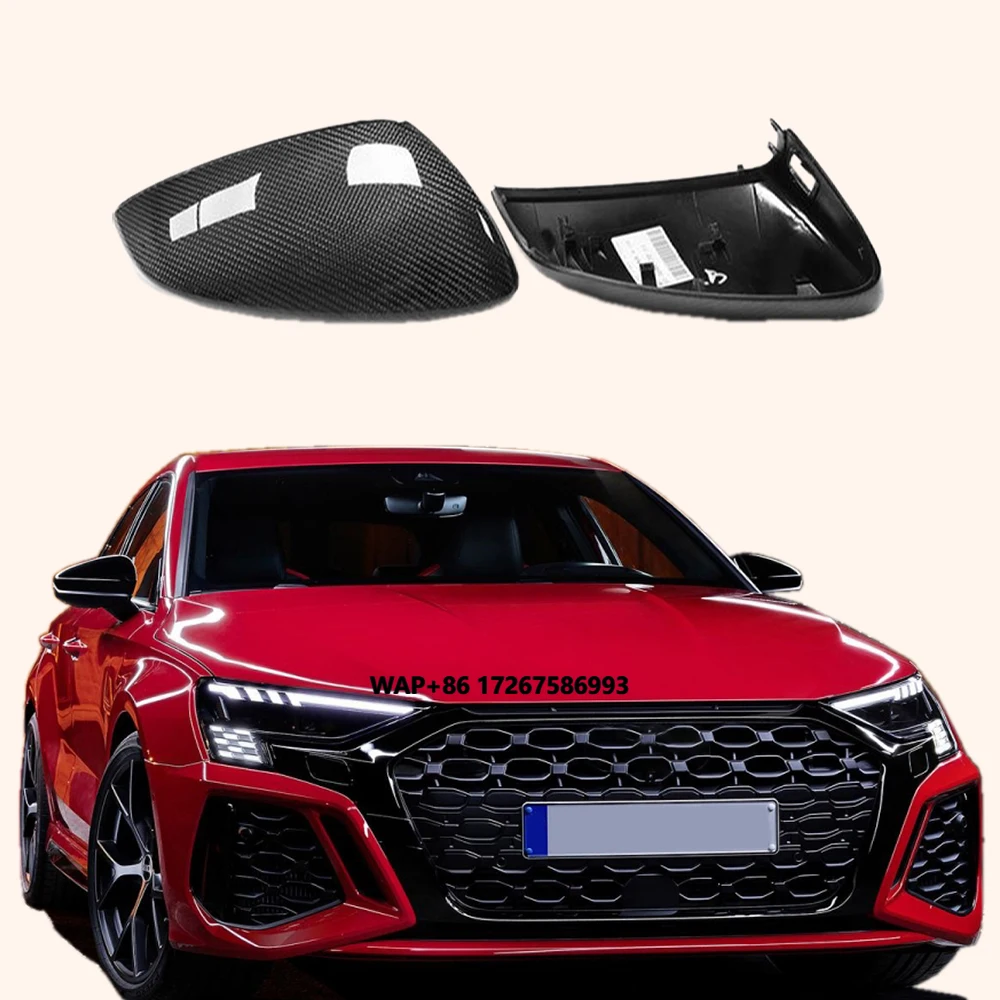 

For Real RS3 8Y 21-24 Sprtback Carbon OE Rear Mirror Cover Replacement