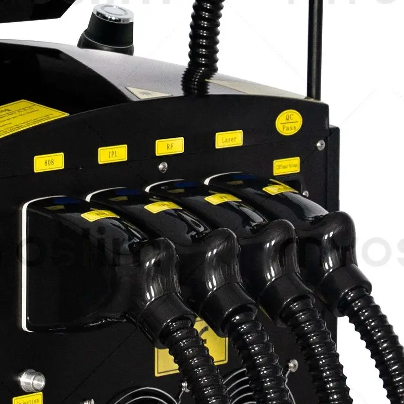 

Коммерческий лазерный аппарат 4-в-1: 808 нм для удаления волос, удаления татуировок, IPL, RF-лифтинг для омоложения кожи (для спа-салонов и салонов красоты)