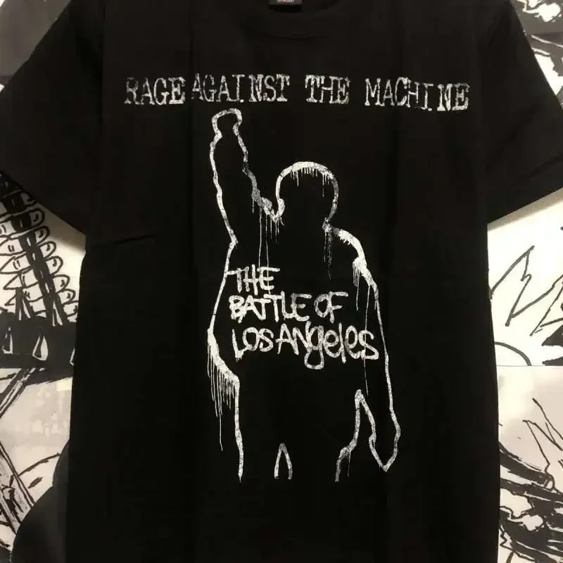 Rage Against The Machine Band Rock Men Women Summer Cotton Casual Sports Breathable Casual Short Sleeve T-Shirt Premium Sense