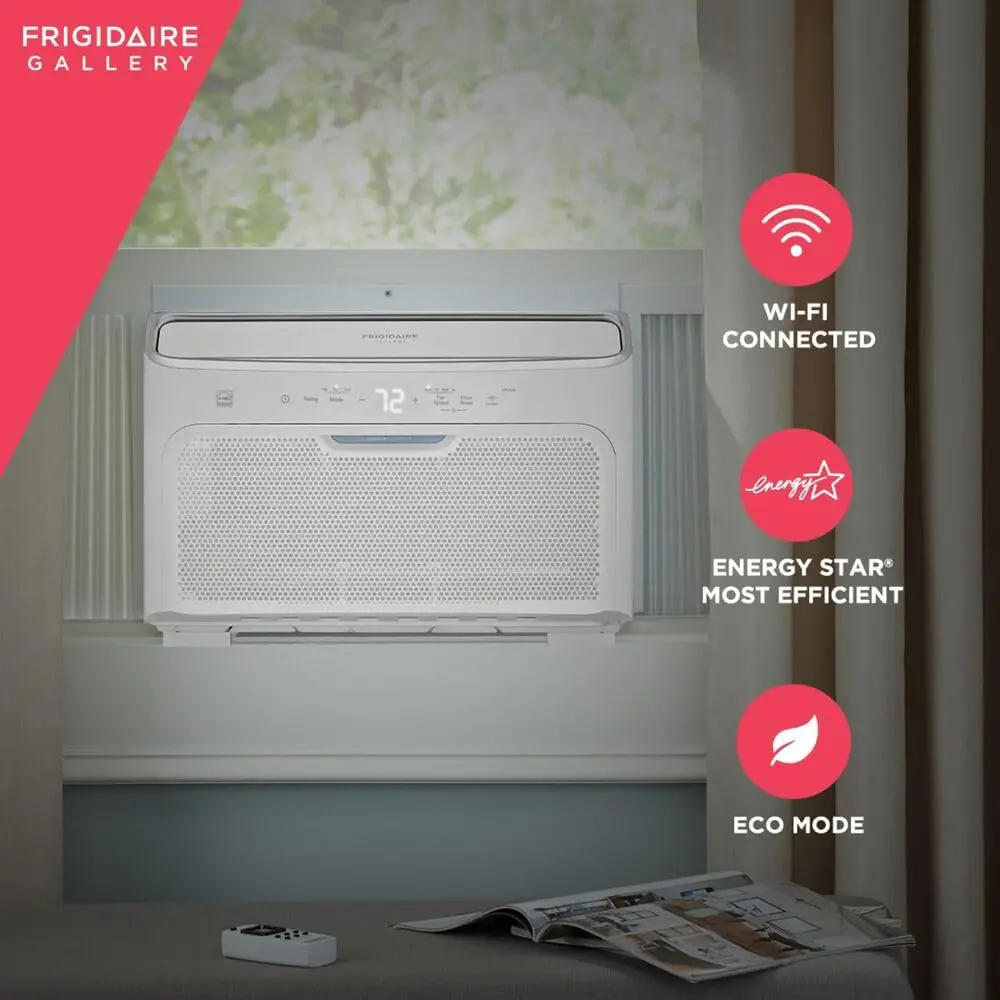 Inverter Quiet Temp Room Air Conditioner, 10,000 BTU with Wi-Fi Connected