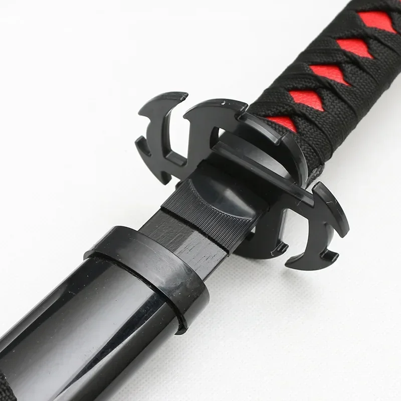 Anime Bleach Katana Wooden Ninja Blade Knife Aizen Sousuke Cosplay Prop Sword Real Sized Japanese Katana Samurai Sabre Kid Toy