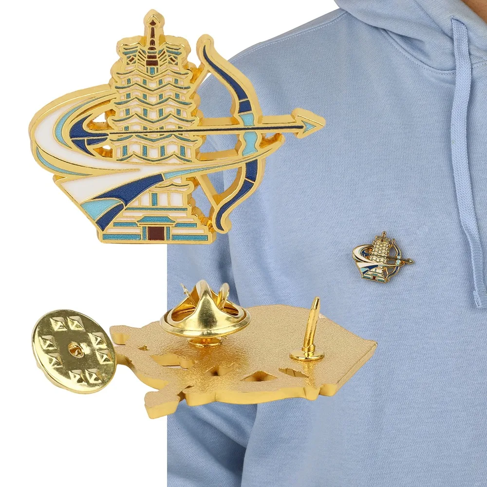 

Alloy Archery Badges Brooches 1/2pcs Novelty Souvenirs Identity Gift for Sports Enthusiasts Shooting Accessories