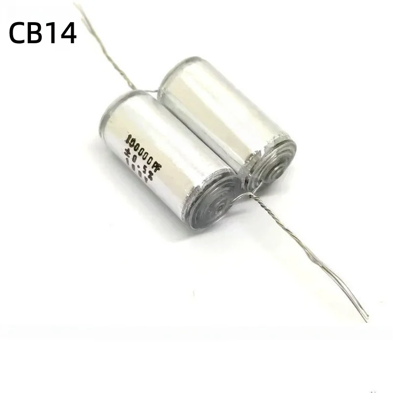 1PCS CB14 ±0.5% Double body axial aluminum foil film capacitor 100V 91PF 100PF 150PF 200PF 270PF 300PF 330PF 470PF 510PF~10000pf