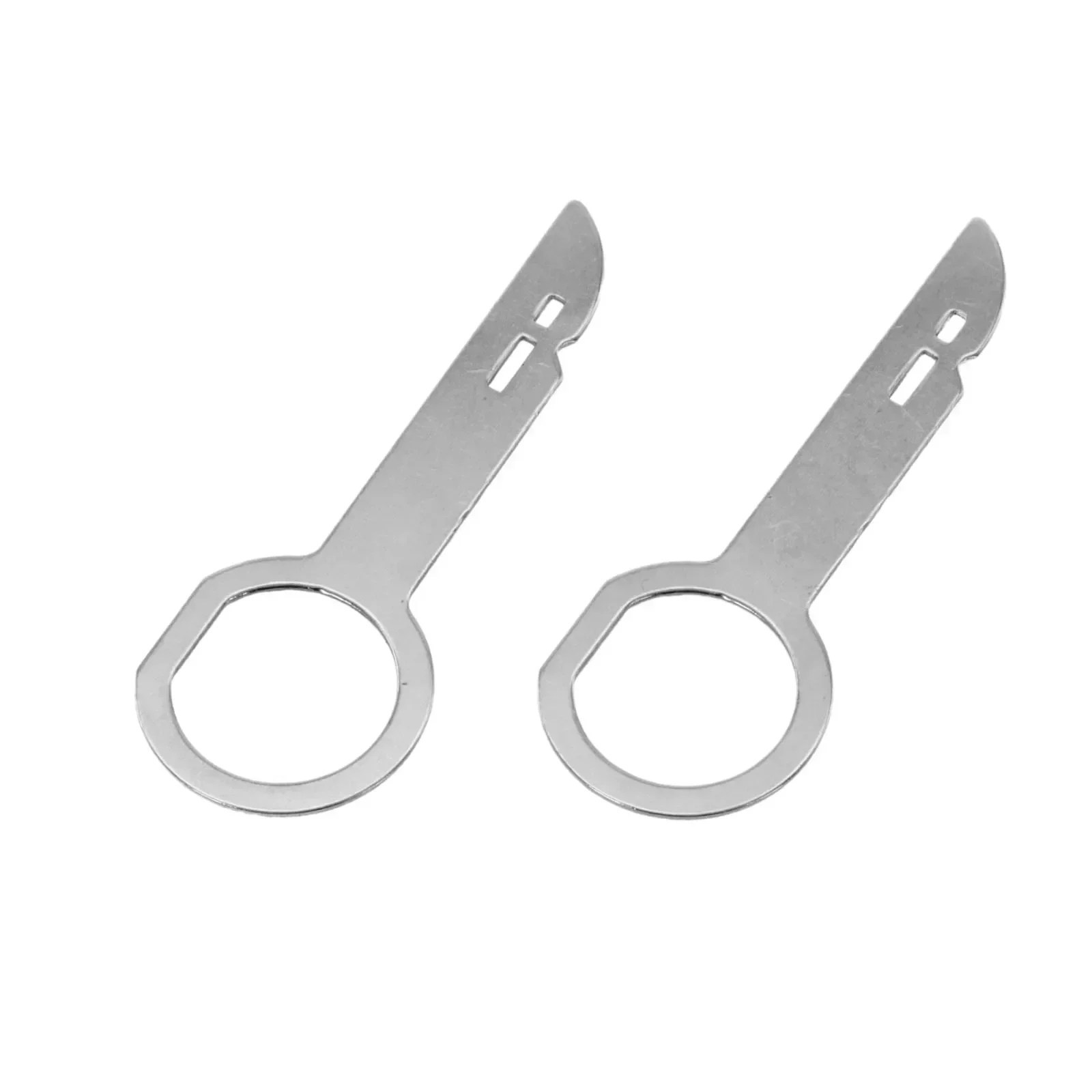 2/4PCS Radio Stereo Removal Extractor Key Release Pin Head Unit Audio Install Tool For Ford For Mercedes Car Removal Tool view 5