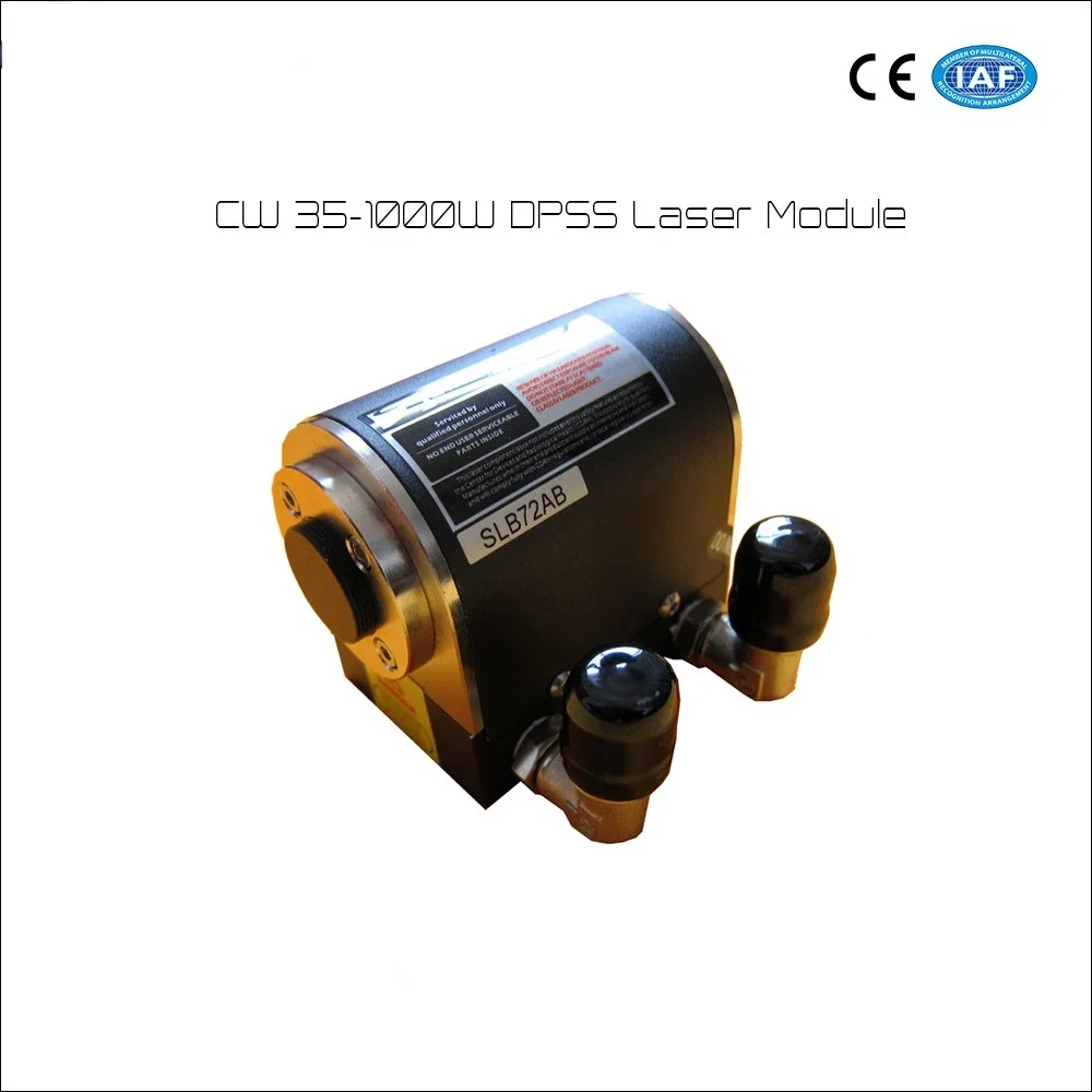 Módulo do diodo laser do DPS, Módulo verde do diodo laser, 150W-400W CW, 1064nm, 5mw