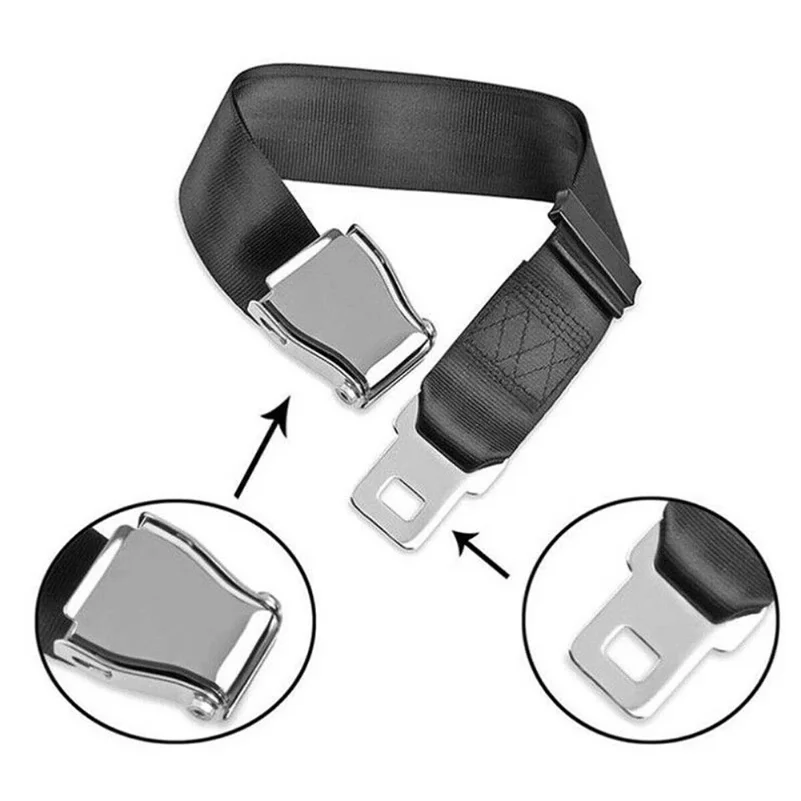 Universal Aviation Aircraft Seat Extended Lengthened Safety Belt For Kids,Pregnant,Big Body Size People