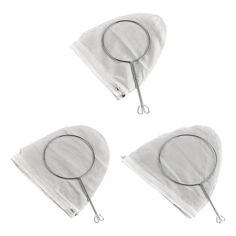 

Milk Tea Filter Bag With Handle Hong Kong Style Steel Ring Coffee Cloth Filter Bulk Foam Filter Kitchen Accessories