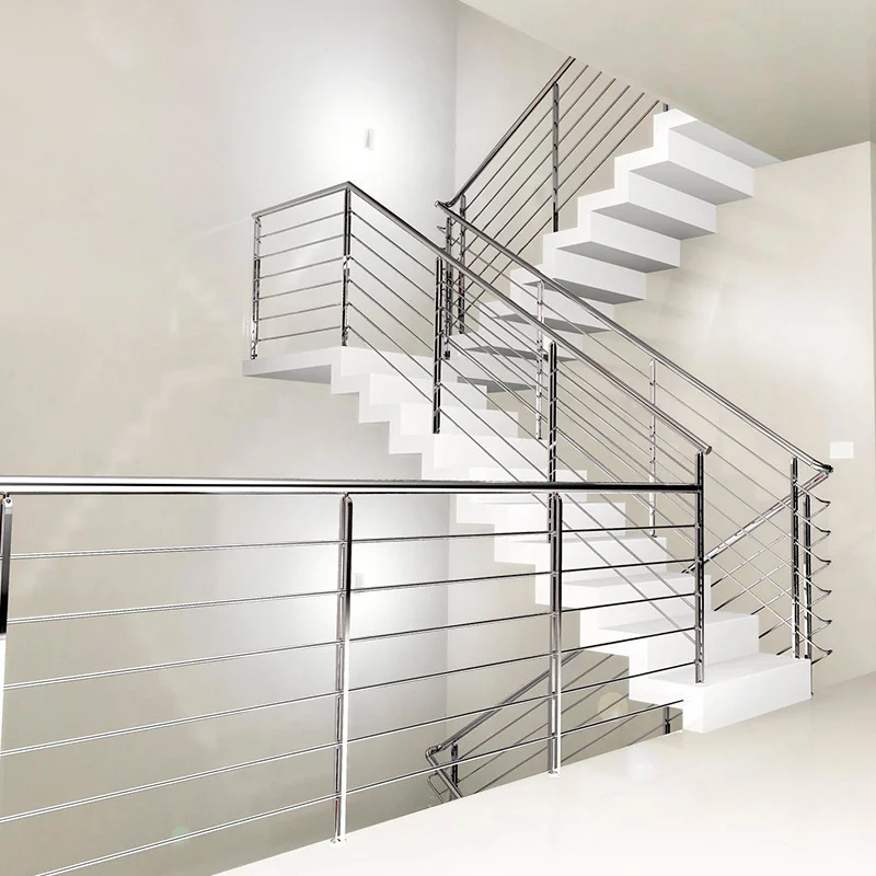 Customization Modern Design Factory Direct Stainless Steel Balustrade Handrail Bracket Balcony Deck House Stair Railing