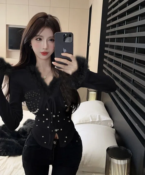 

Sweaters Jumpers Pullovers Womens Long Sleeve Women Linen Sexy Y2K Back Loose Beach Vacation Resort Holiday Travel Feminine Wild