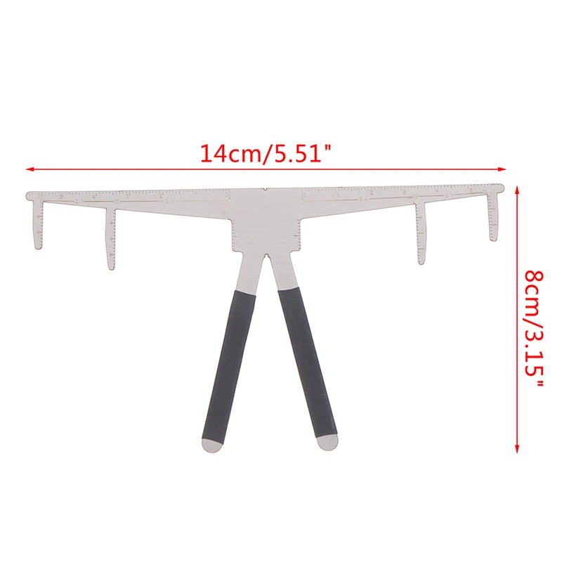 

Microblading Measure Three-Point Positioning Balance Ruler Eyebrow Stencil Ruler