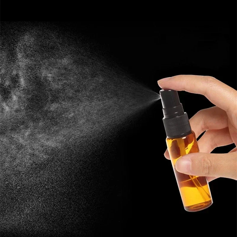 

5/10PCS 5/10/15/20ml Amber Glass Spray Bottle Perfume Bottles Empty Mist Spray Perfume Facial Water Container Cosmetic Packaging