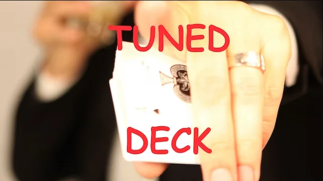 2023 The Tuned Deck by Steve Valentine - Magic Tricks