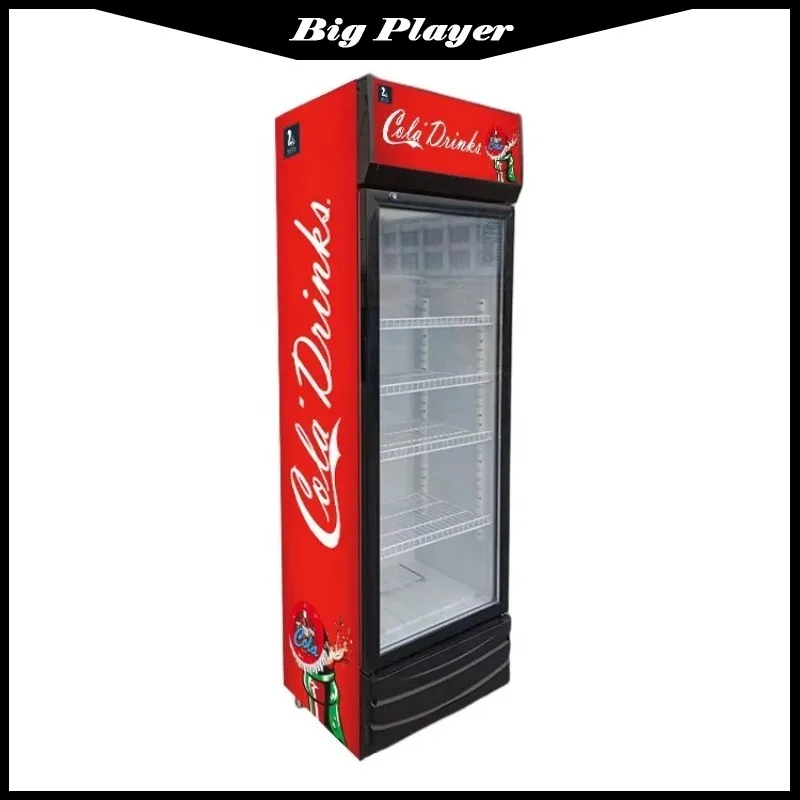 

Beverage cabinet refrigerated display cabinet vertical commercial refrigerator 388L door fresh-keeping cabinet refrigerated