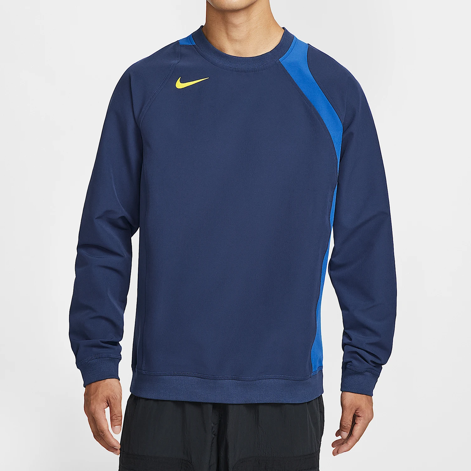 Nike Authentic Total 90 Men's Knitted Splicing Football Sports Hoodie HQ3397-410