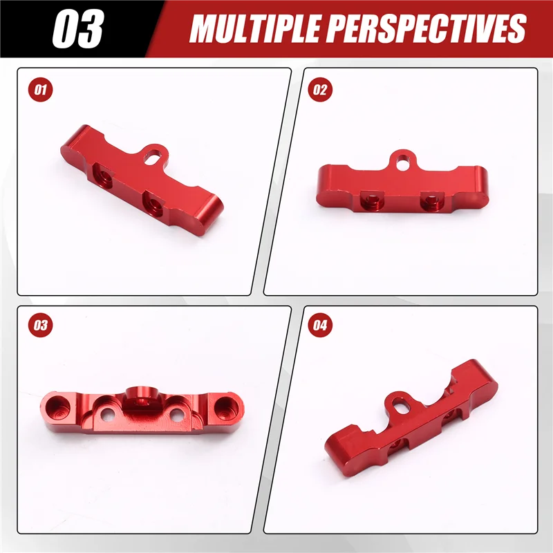 VO-RC Auto Upgrade Unterarm Montage Sitz Kit Für 1/10 Tamiya TT02 TT-02 RC Auto Upgrade Zubehör