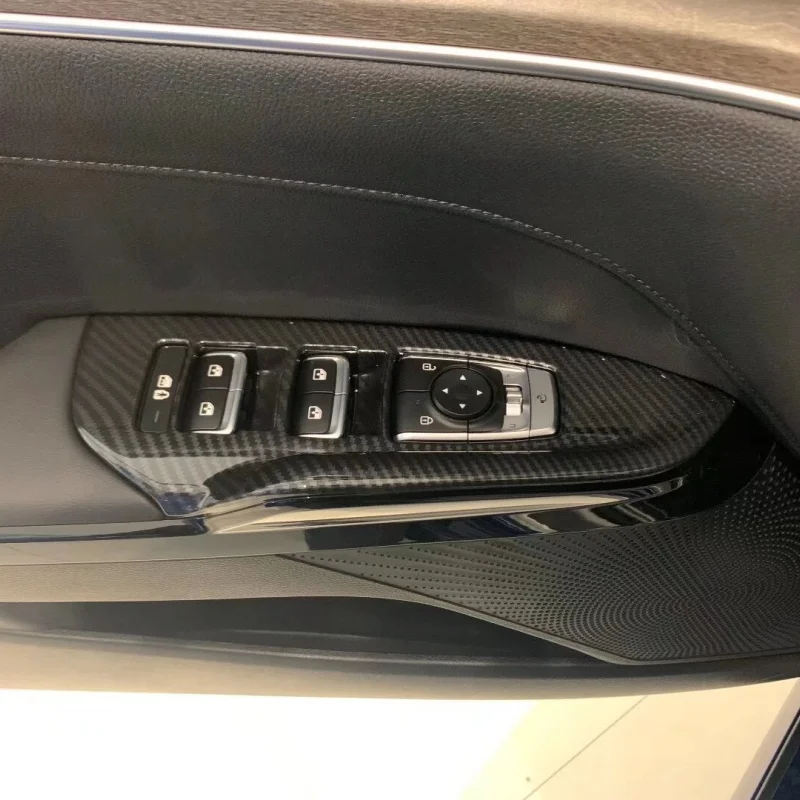 Suitable For KIA K5 2020-2023 automotive headlight adjustment/glass switch glass lift panel decoration accessories