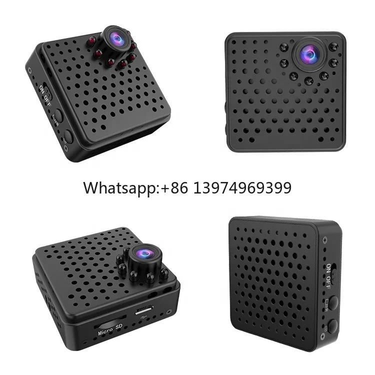High Quality W18 1080p HD 1150mah Mini Cam Night Vision 155Degree Wide Angle Wireless Home Security Mini Wifi Cameras