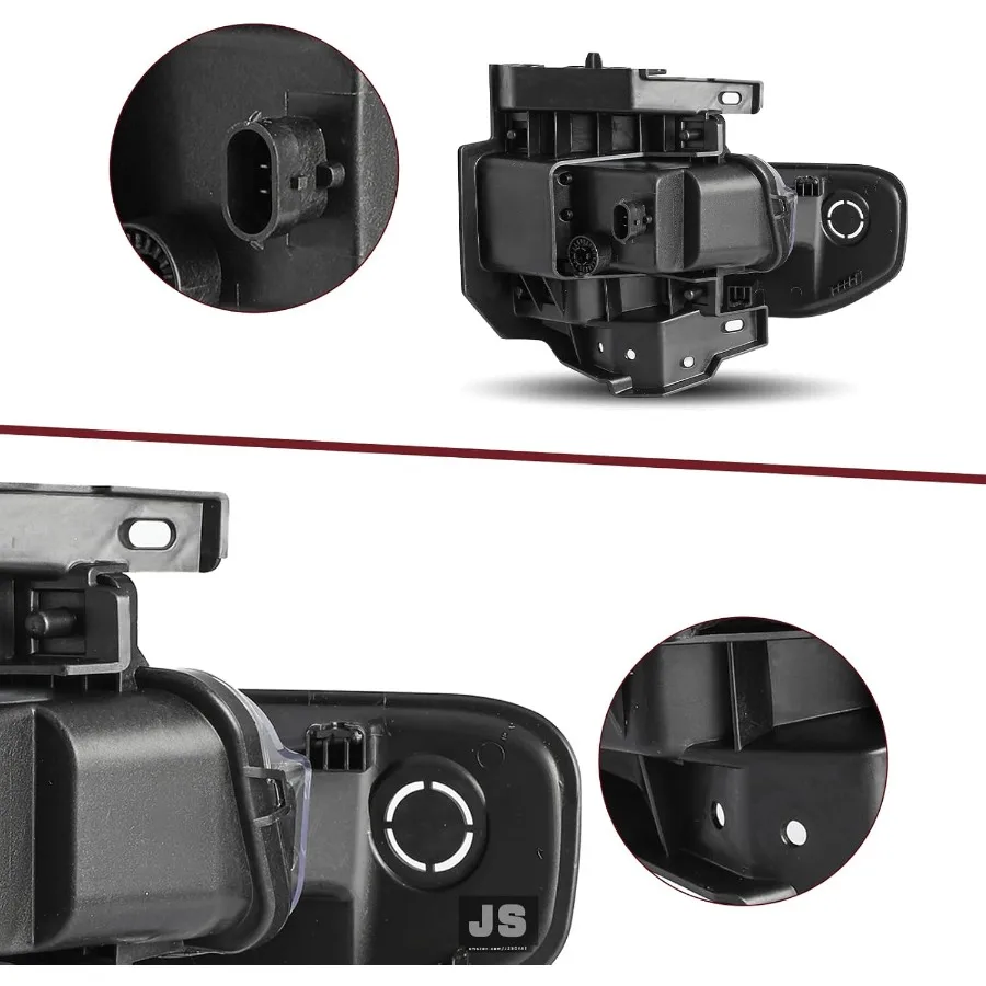 أضواء الضباب LED ل دودج رام 1500 20192024 استبدال مصباح الضباب الأمامي مع قوس ومجموعة الأسلاك عالية السطوع المزدوج العلوي #5