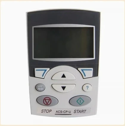 

Для инверторов серий ACS510 и ACS550 дисплейная панель является англоязычной операционной панелью с номером модели ACS-CP-D.