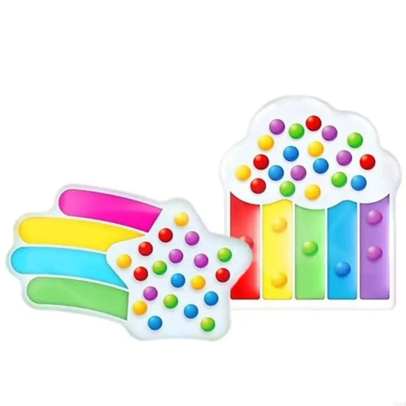 Toddler Sensory Squeeze Toy ด้วยการจดจำสีและการจัดการอารมณ์ความปลอดภัยการก่อสร้าง PVC ที่ปลอดภัยสำหรับทักษะยนต์ชั้นดี