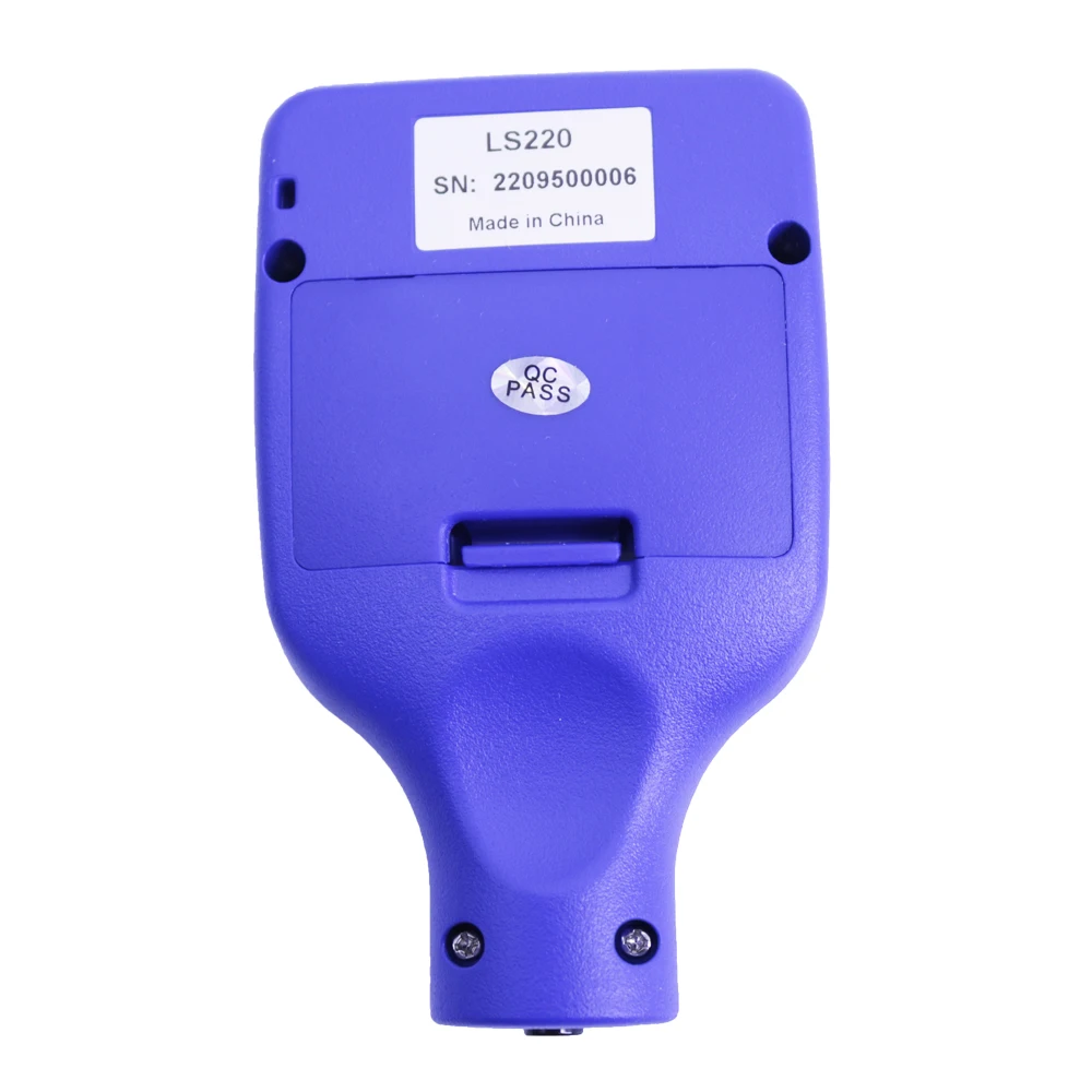 Medidor de pintura automotriz LS220 Bluetooth medidor de espesor de recubrimiento medidor de pintura de coche rango de medición 0,0-2000um