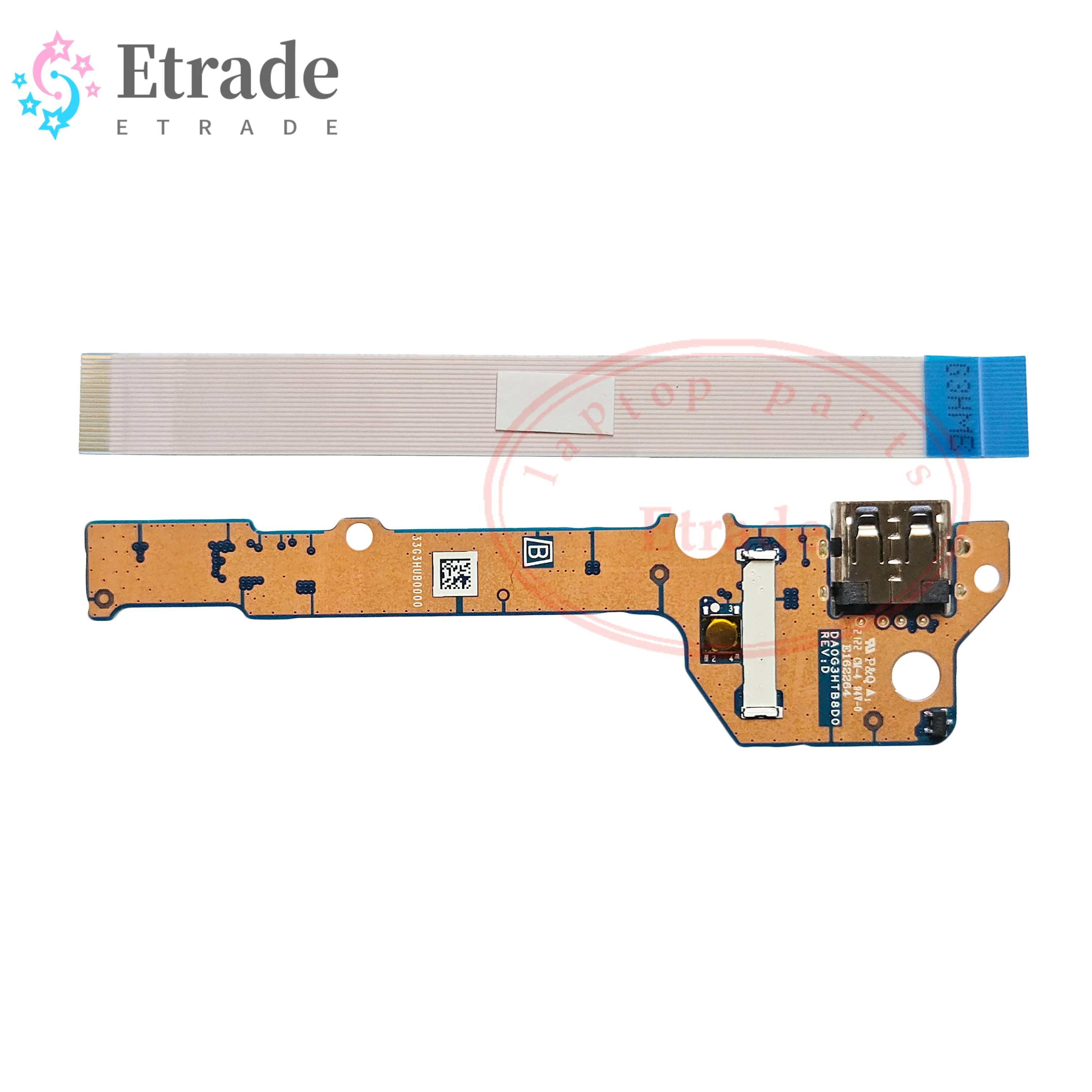 New Original For HP ZHAN 99 G2 G3 G4 TPN-Q229 Q284 15-EC USB Interface Board Switch Board DA0G3HTB8D0