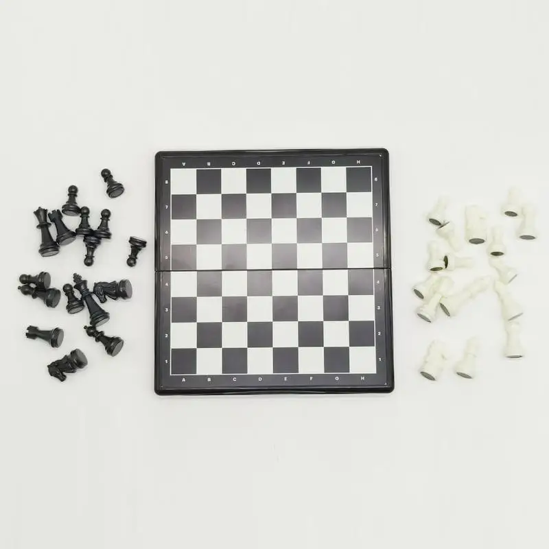 Magnet Board Game Magnetic Chess Strategy Game Creative Family Board Games Interactive Magnetic Chess Set for Family Parents