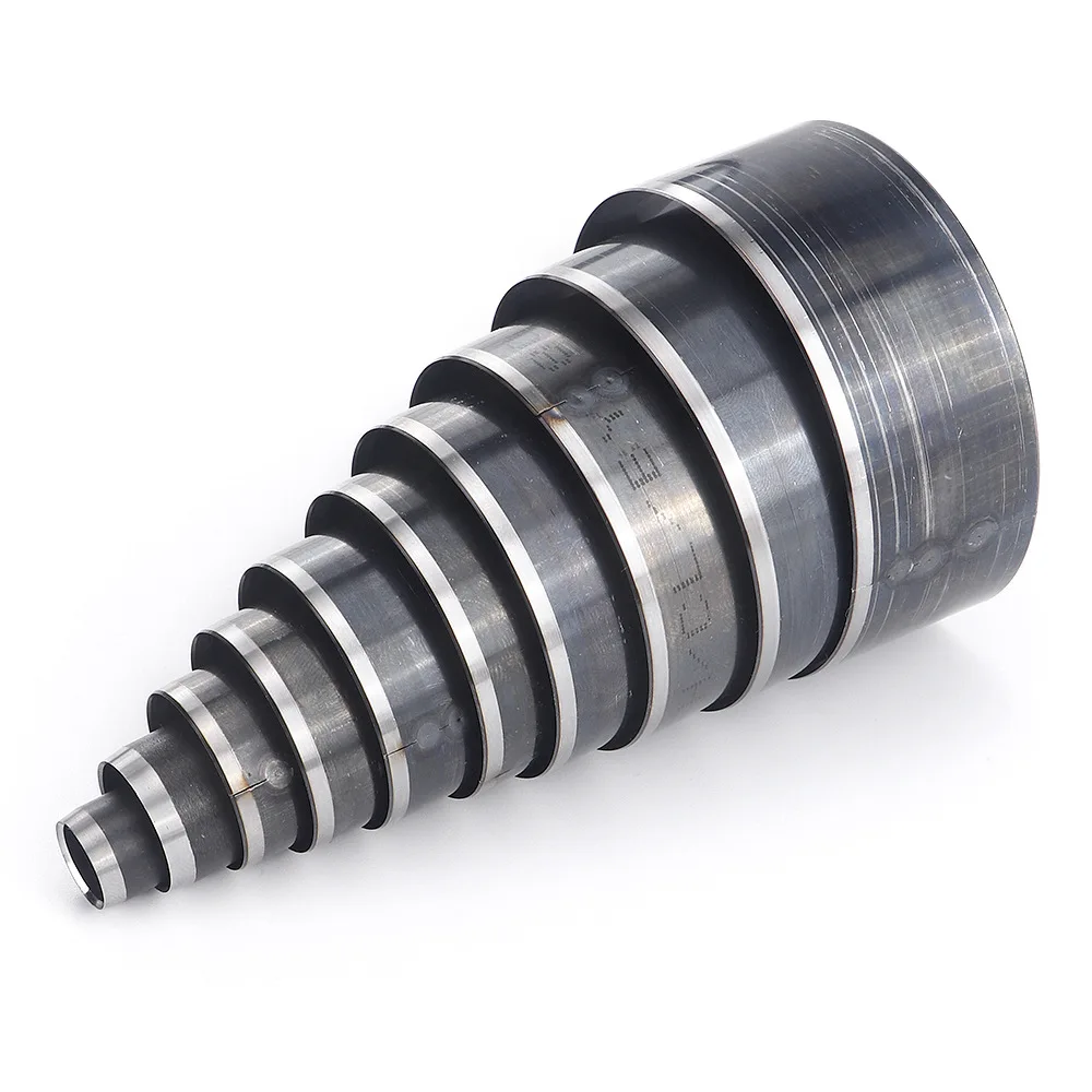 Round Hole Leather Punch Die Set 10-55mm Hollow Circular Hole Cutter Tool for Watch Band Belt Bag Crafting DIY High Hardness