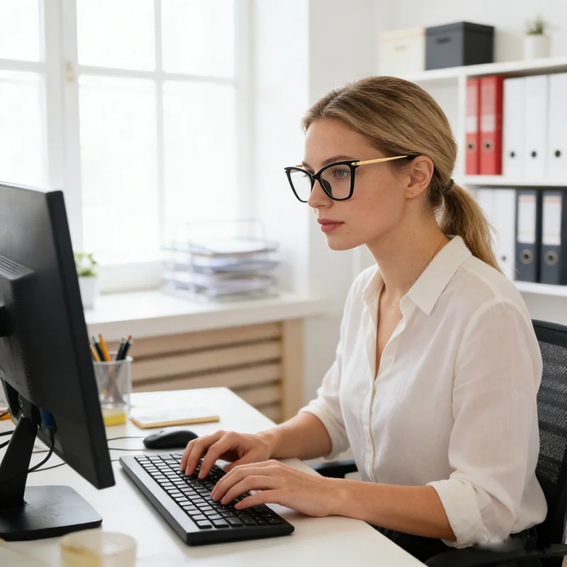 Ladies Retro Cat Eye Anti Blue Light Computer Glasses Reading And Playing Games To Protect Eyes