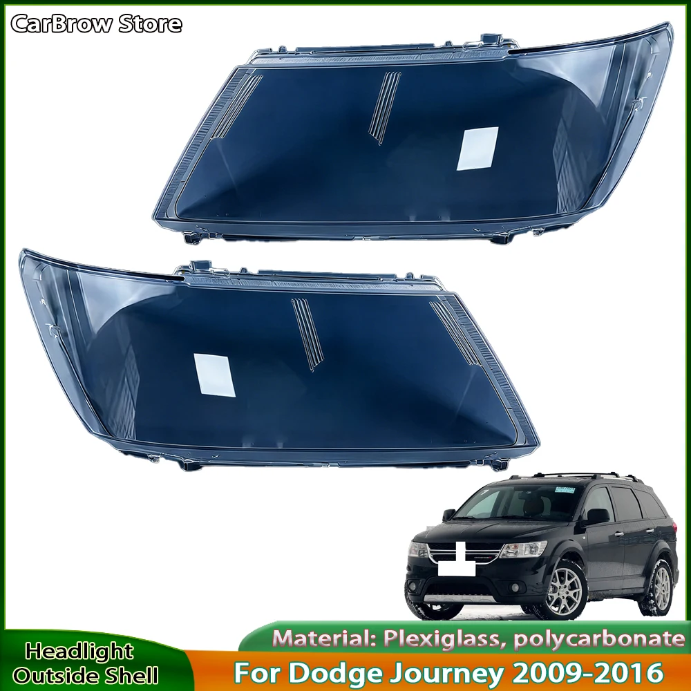 For Dodge Journey 2009 to 2016 Automotive Front Light Assembly Replaces Original Front Headlight Housing Lens Cover