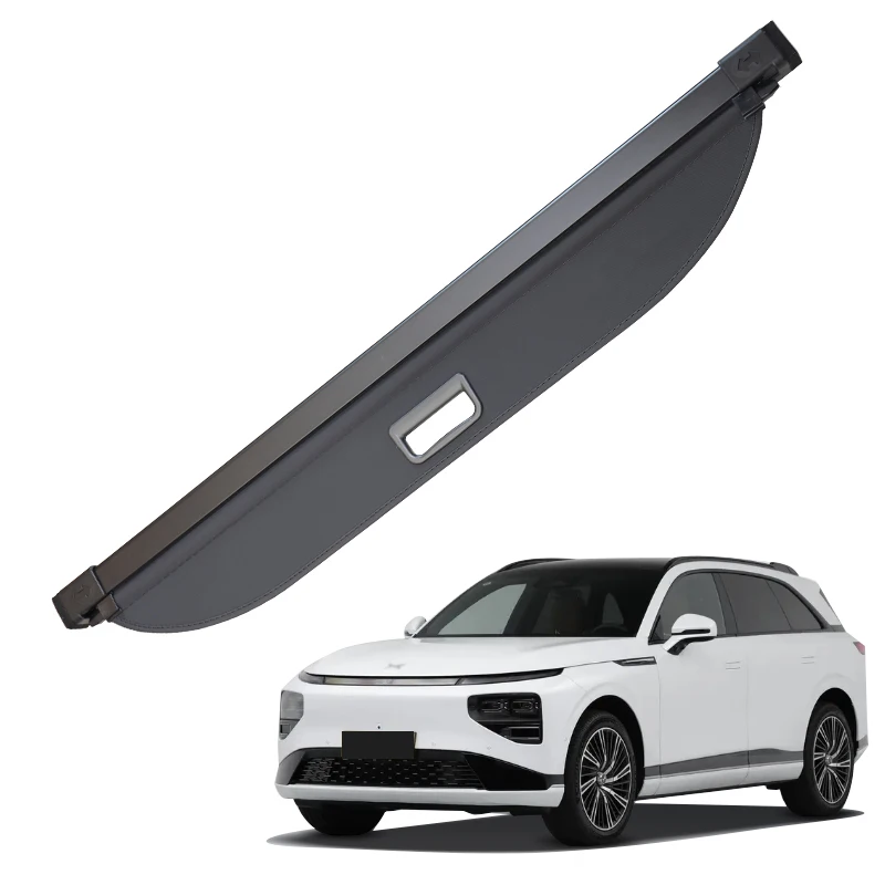 

For Xpeng G9 2024+ Retractable Trunk Cargo Cover Parcel Rack Waterproof Shield Privacy Auto Tail Box Interior Accessories
