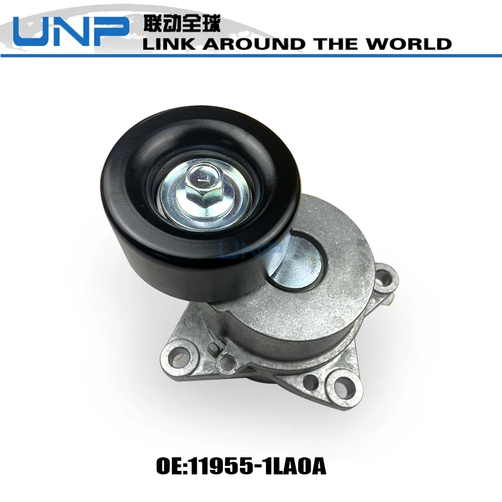 

11955-1LA0A Belt Tensioner Pulley for INFINITI QX56 QX80 NISSAN Patrol VK56VD Engine 5.6L 2010 2011 2012, 11955-1LA0B