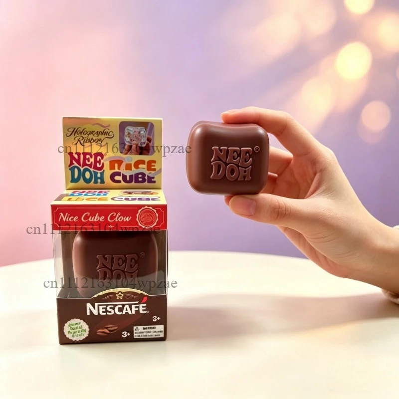 New 2026 Needoh Sensory Fidget Toy,Square Squishy Block Squeeze Stress Relief Nee‑Doh Squeeze Toy for Anxiety Relief Squishy Toy